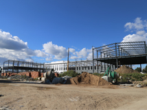 承德亞歐果仁有限公司在建杏核破碎、杏仁脫苦車間項目初見規(guī)模